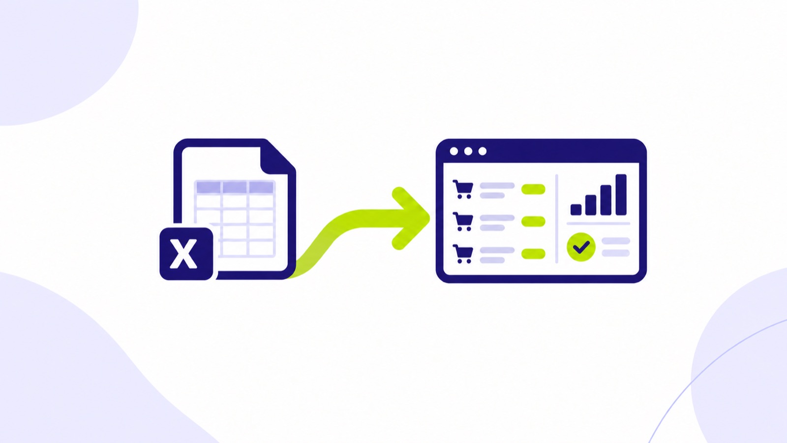 Ilustración sobre cómo eliminar las hojas de Excel manuales para controlar pedidos diarios